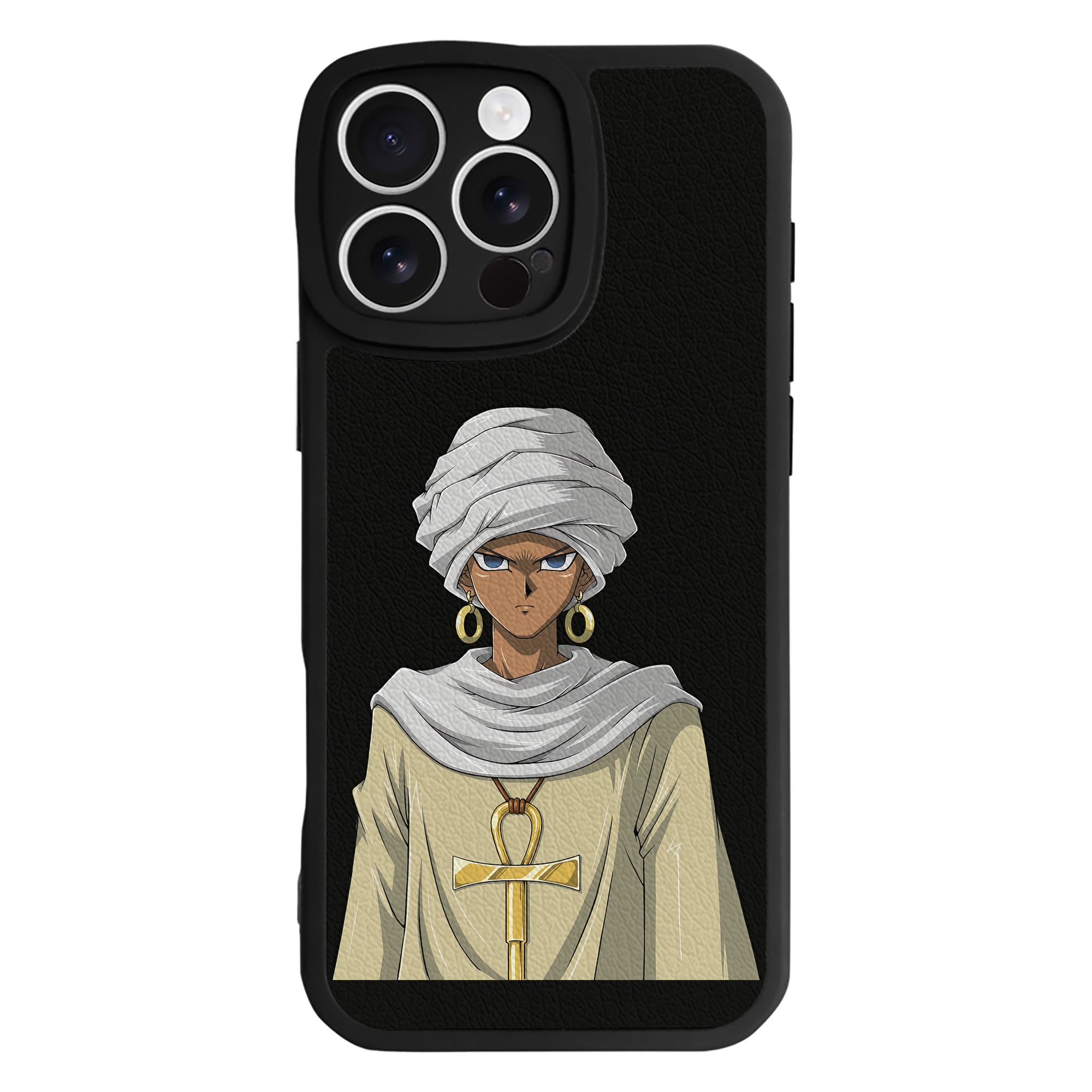 遊☆戯☆王 Yu-Gi-Oh! 【iPhone 16シリーズ対応】シリコンスマホケース（レザー調） 材質：シリコン